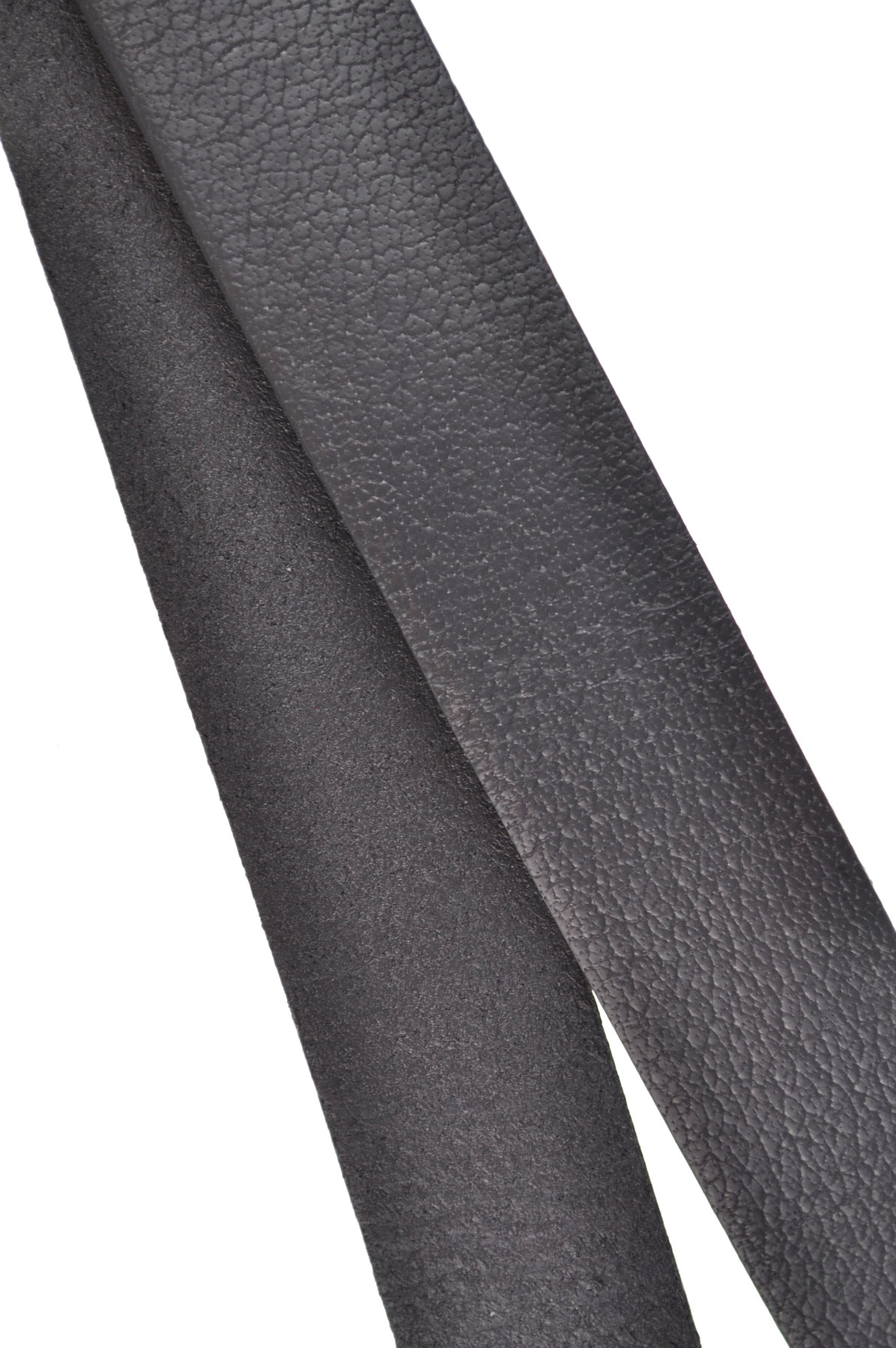 Lederband Flach. Länge: 1 m; Dicke: 2 mm - Grau. Breite: 20 mm