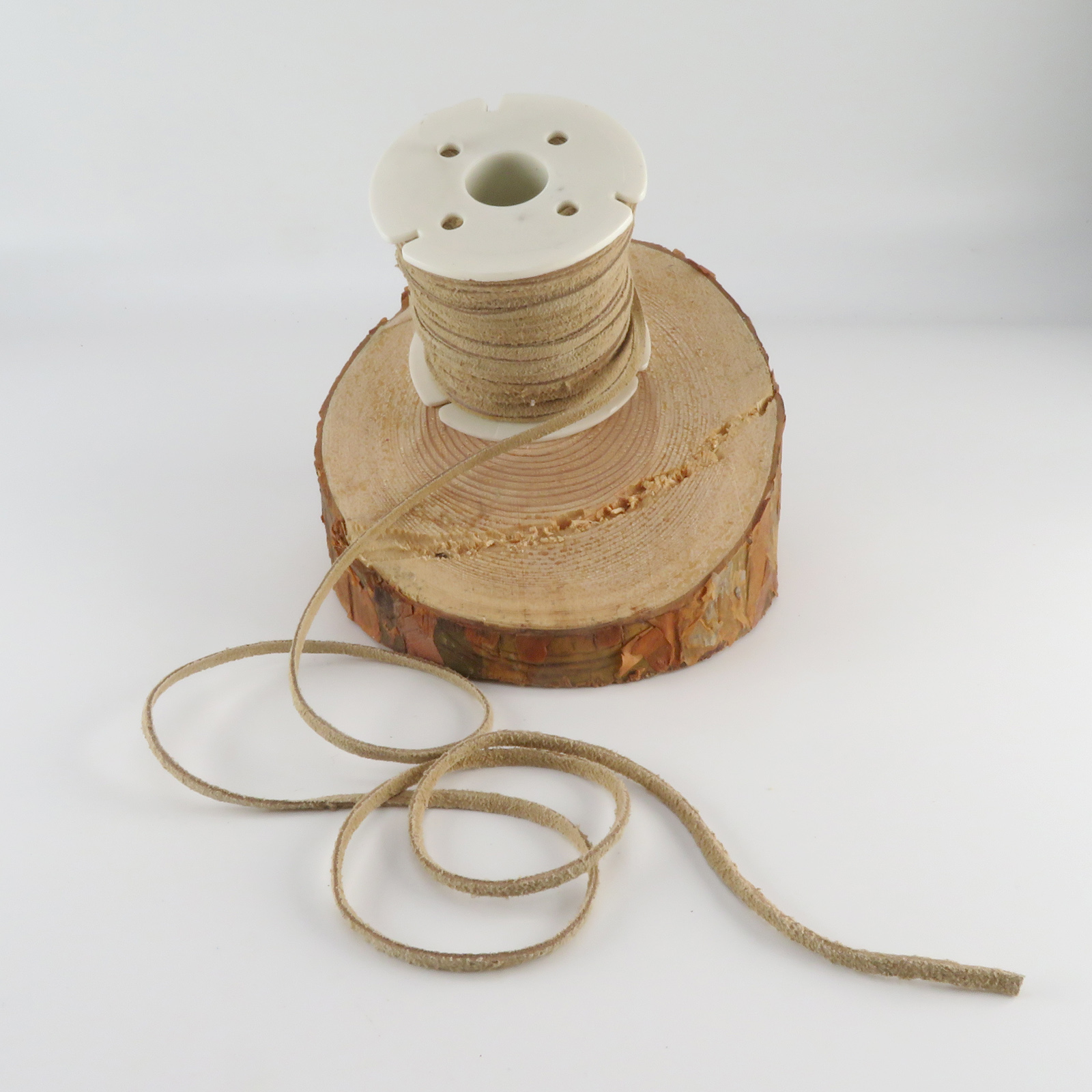 Wildlederband - 3 mm Breite