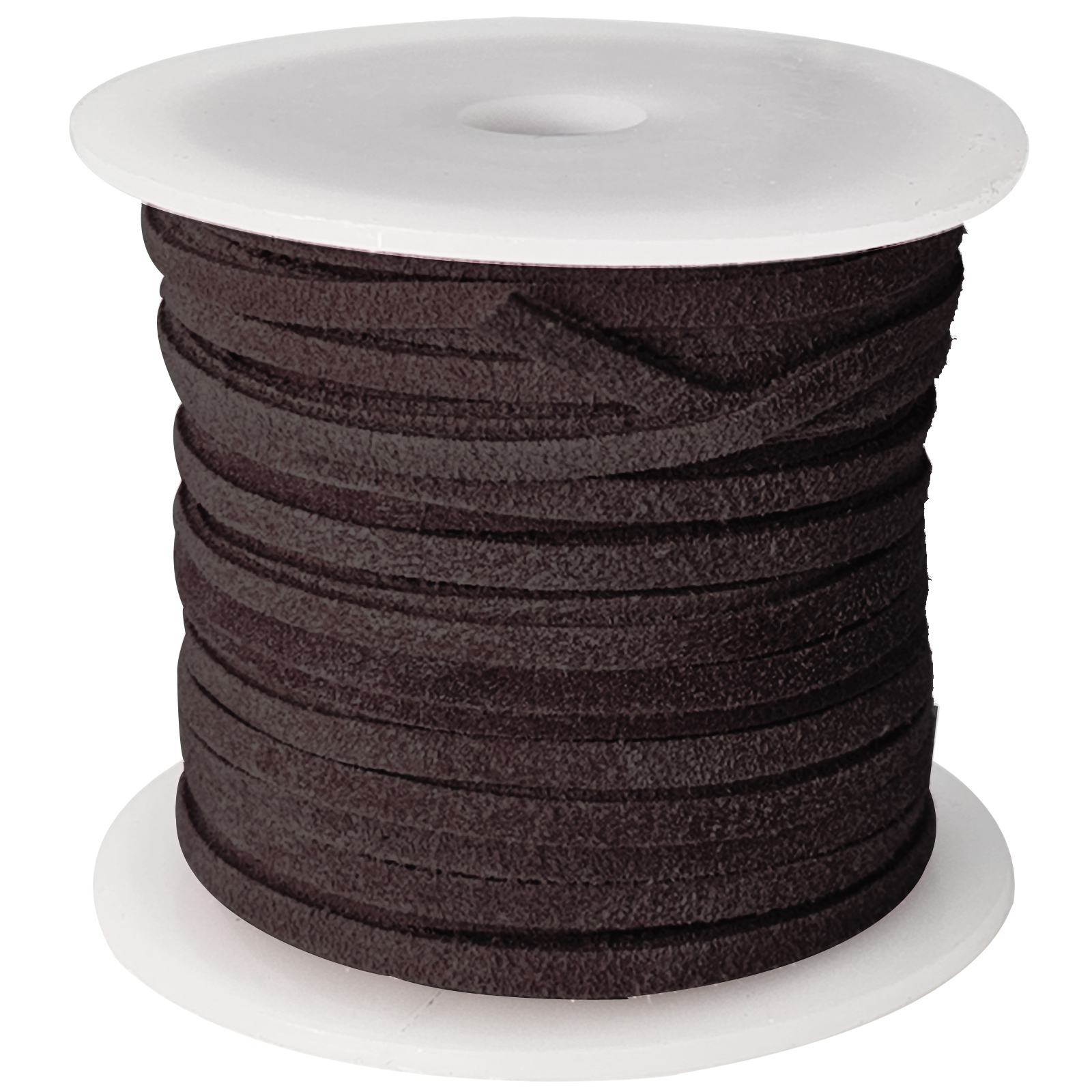Wildlederband in Braun- 3 mm Breite