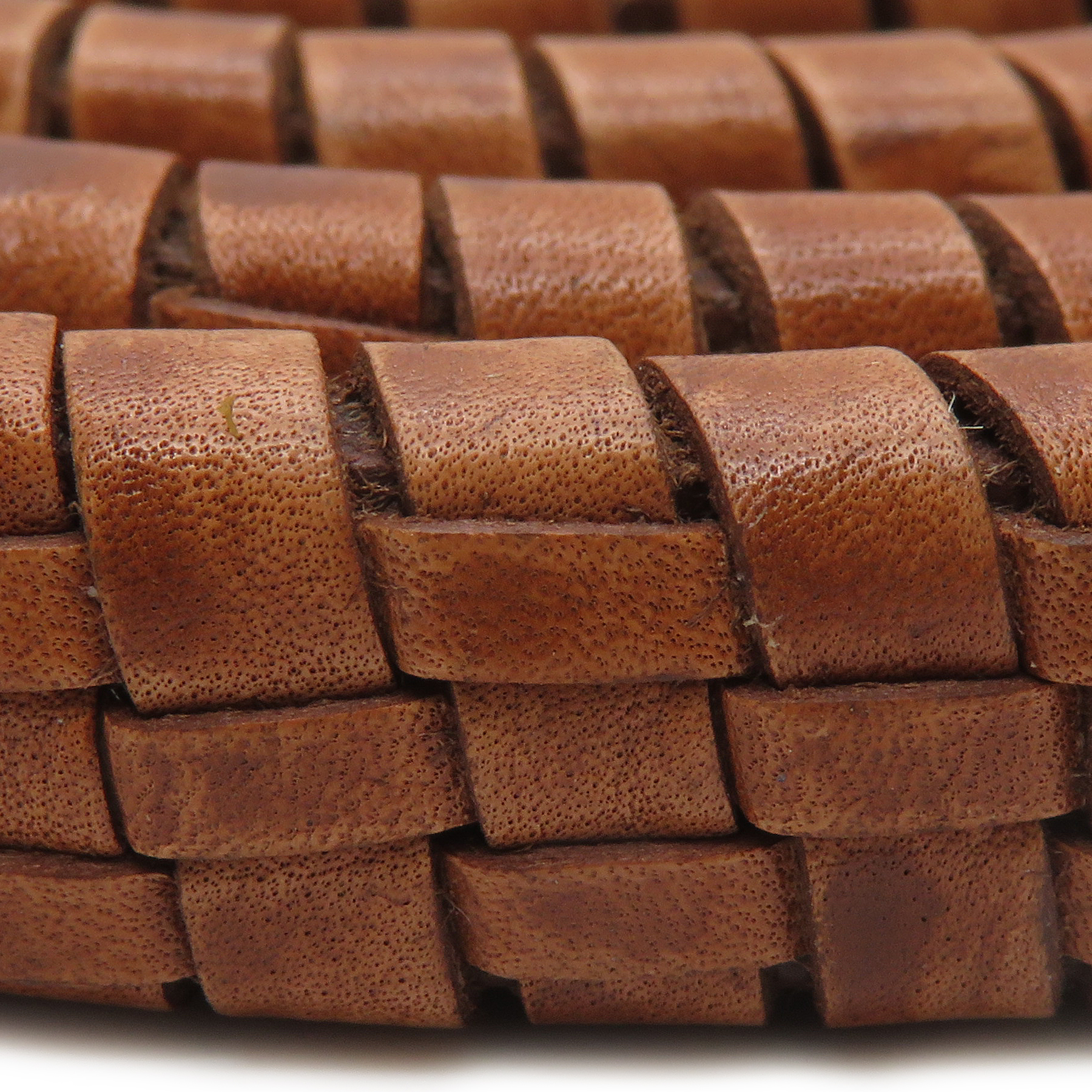 Lederriemen - Lederband - Lederschnur geflochten 11 mm