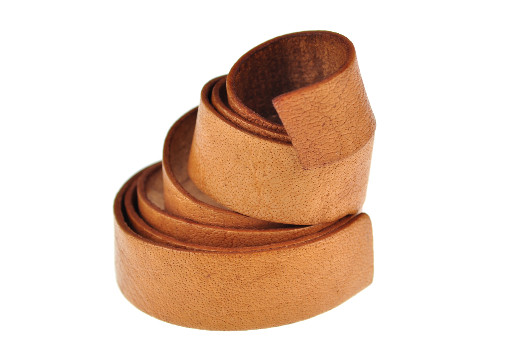 Lederband Flach. Länge: 1 m; Dicke: 2 mm - Walnuss. Breite: 40 mm