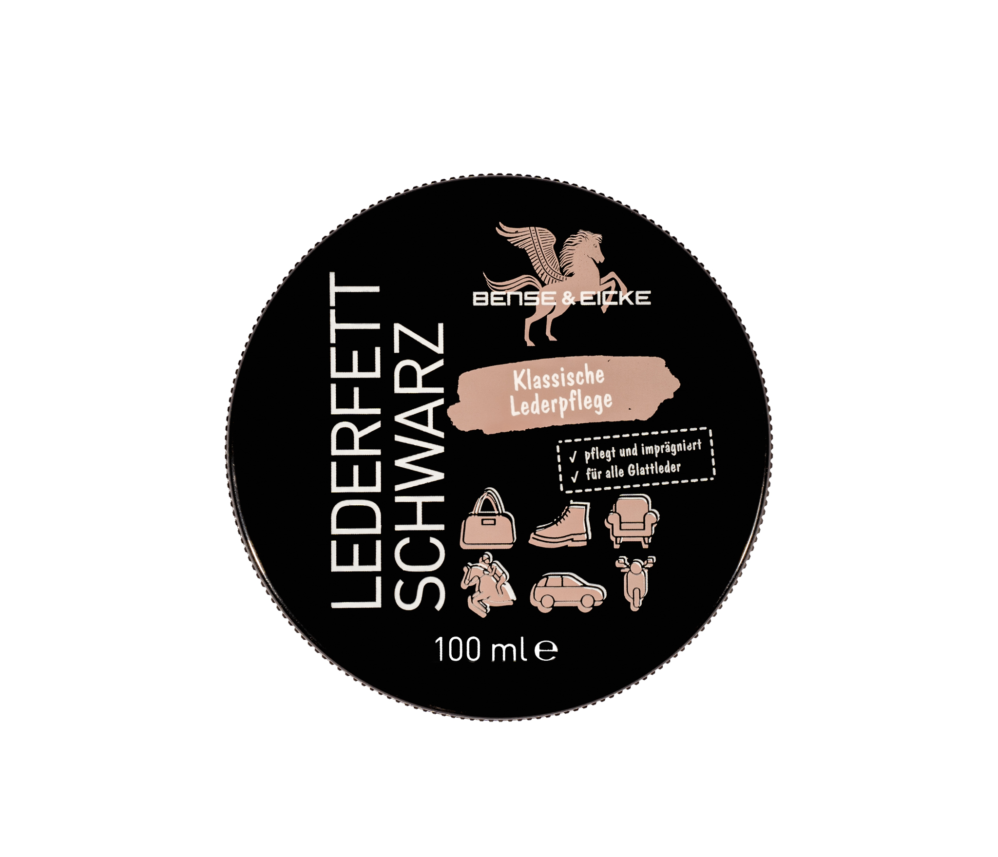 Bense & Eicke |  Der Klassiker - Lederfett schwarz 100ml
