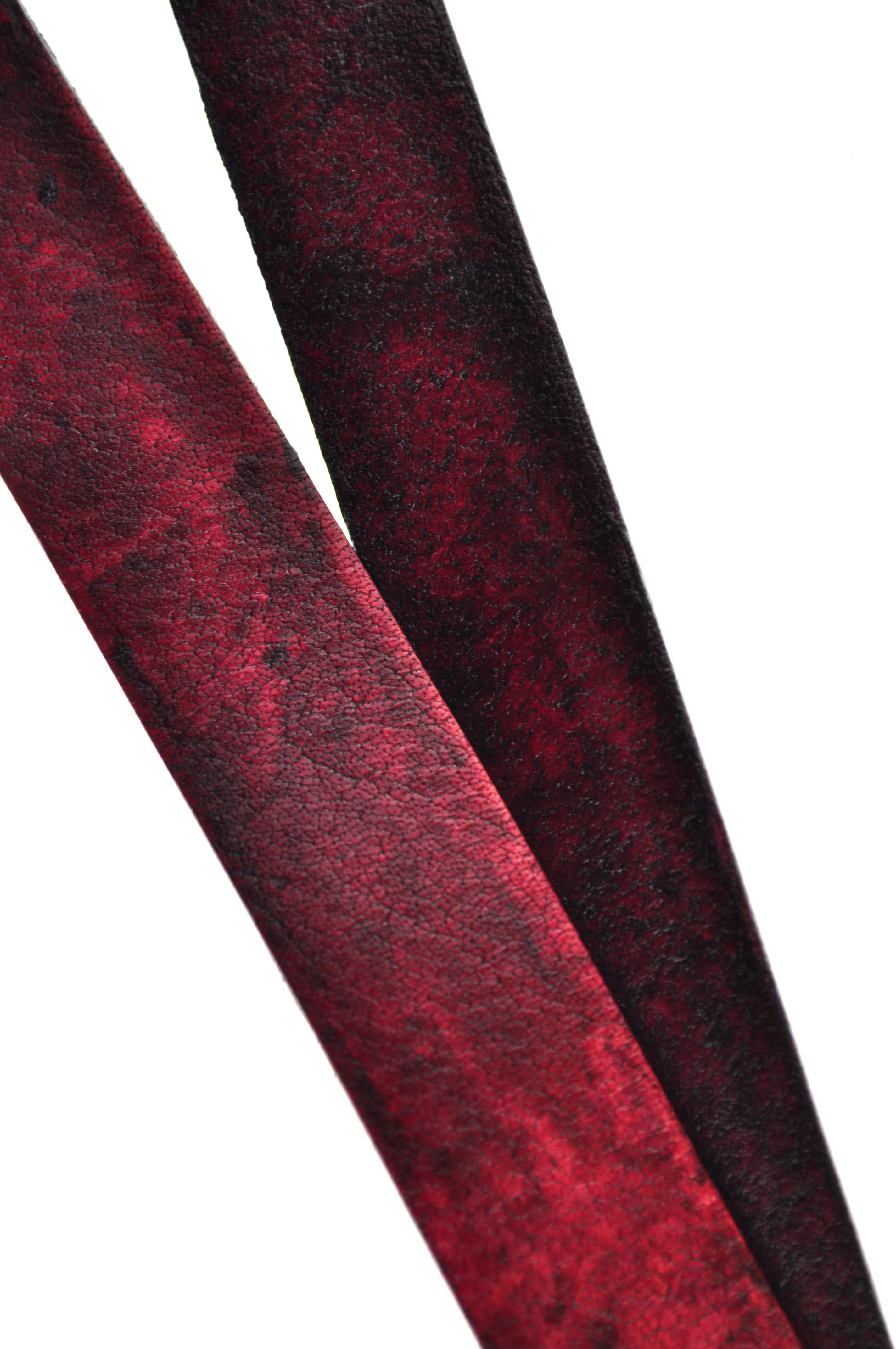 Lederband Flach. Länge: 1 m; Dicke: 2 mm - Antik Hellbraun. Breite: 40 mm