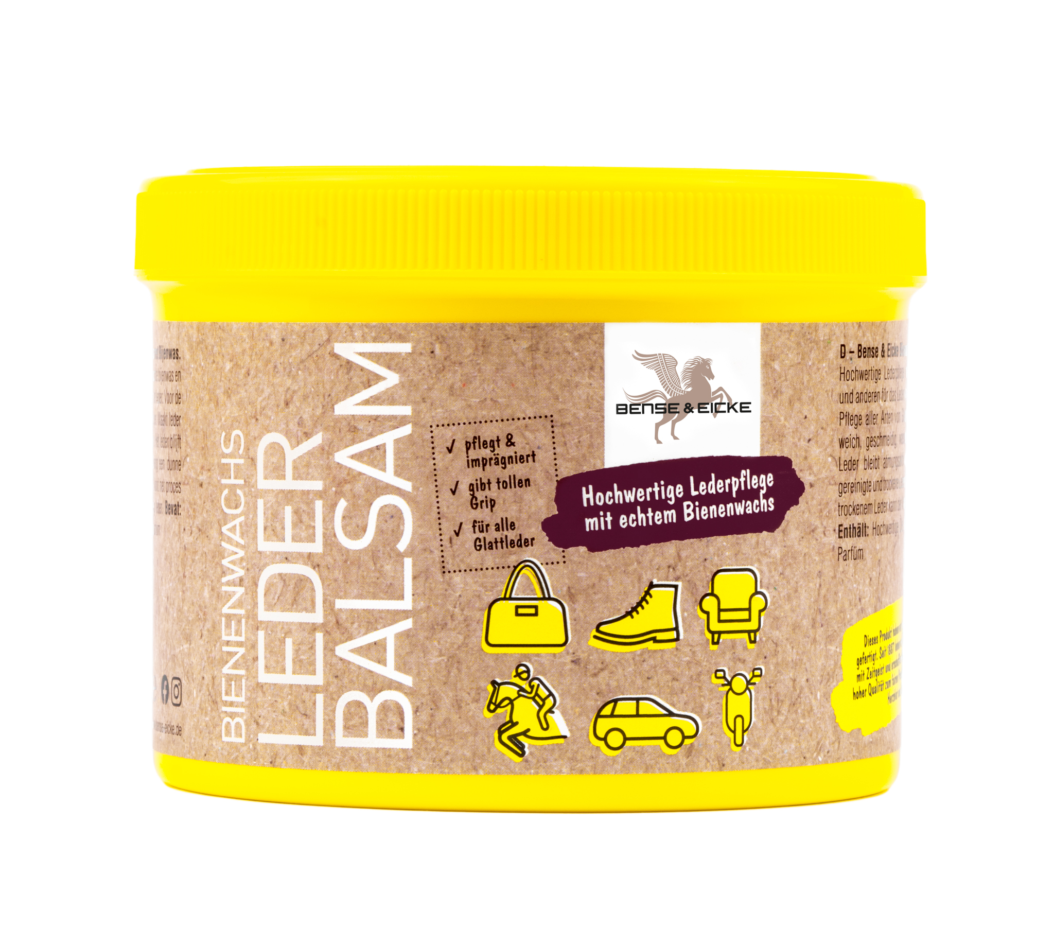 Bense & Eicke | Hochwertiger Bienenwachs Lederbalsam